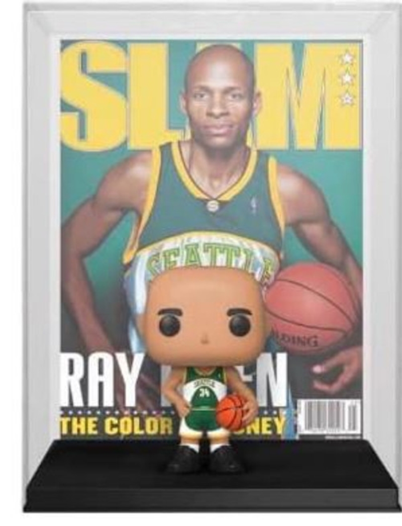 FUNKO ACTION FIGURES FUNKO POPS NBA COVER SLAM RAY ALLEN FUNKO ACTION FIGURES FUNKO POPS NBA COVER SLAM RAY ALLEN